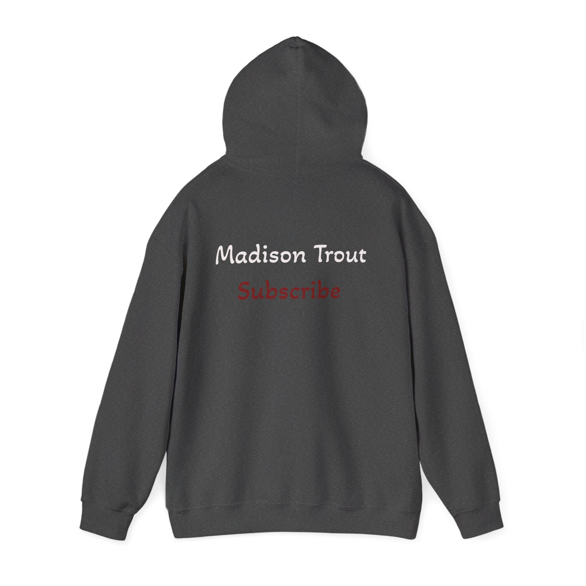 Hoodie — Madison Trout ‘Subscribe’ Photo Logo Pullover