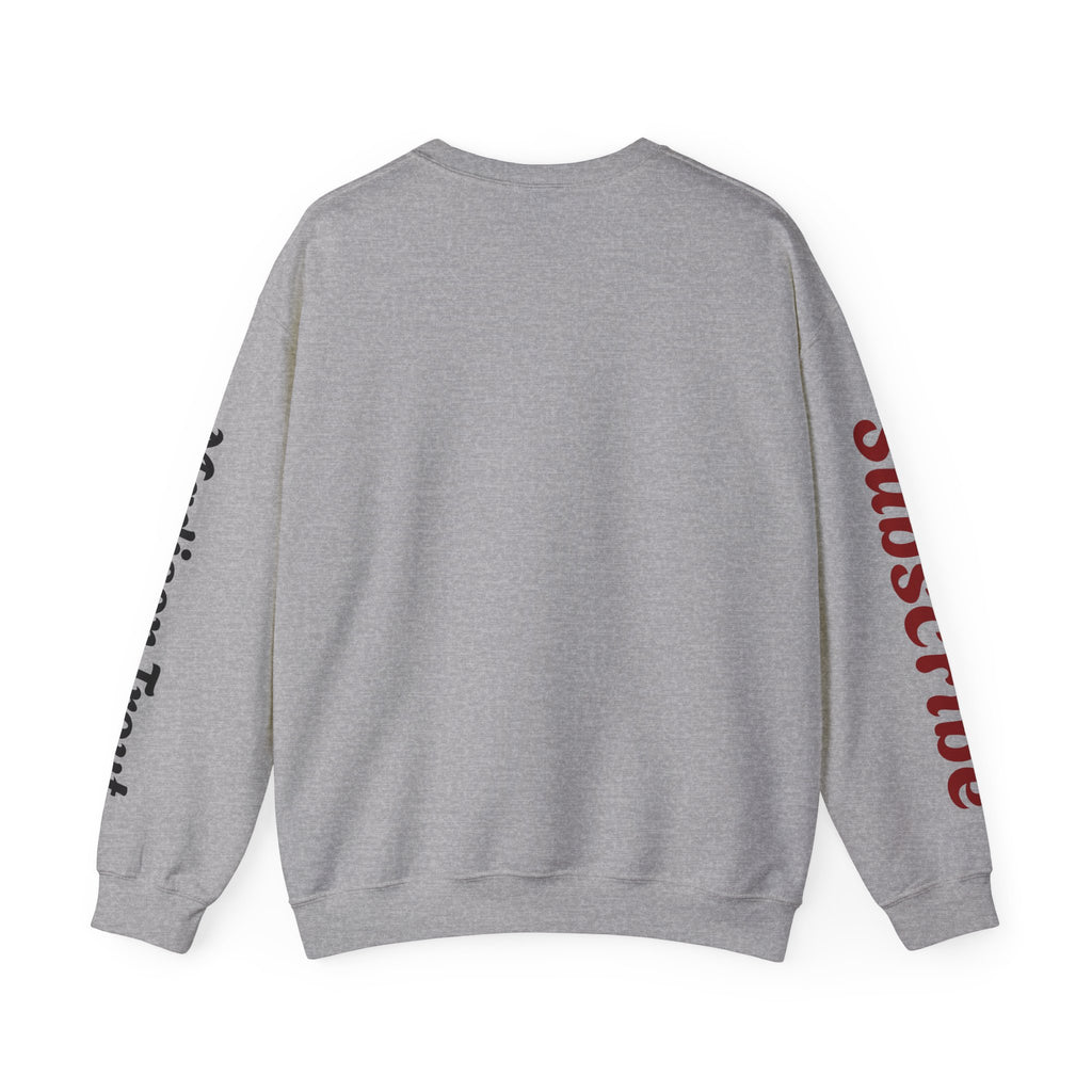 Madison Trout "Subscribe" Crewneck Sweatshirt