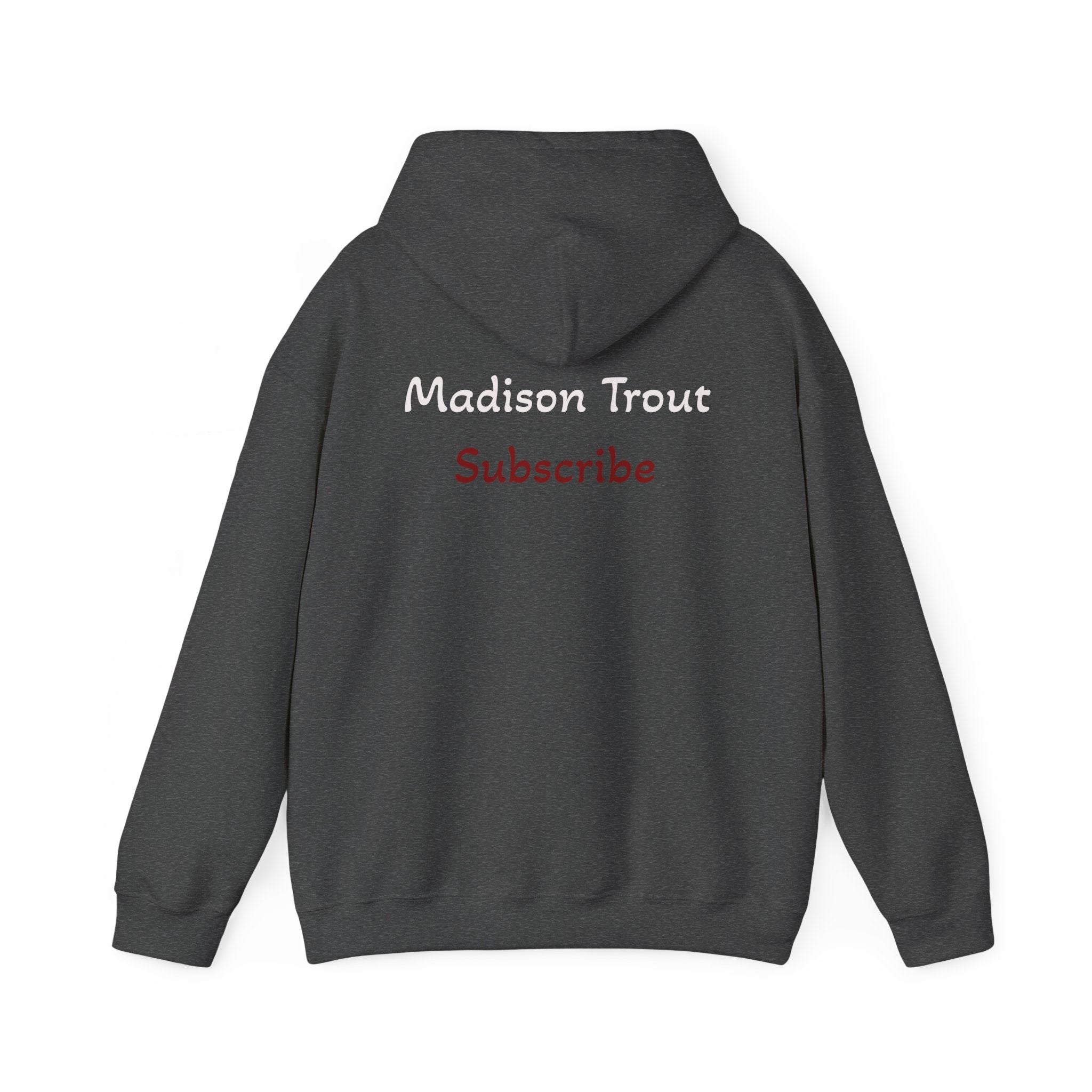 Hoodie — Madison Trout ‘Subscribe’ Photo Logo Pullover