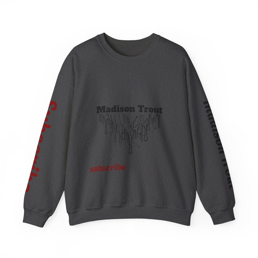 Madison Trout "Subscribe" Crewneck Sweatshirt