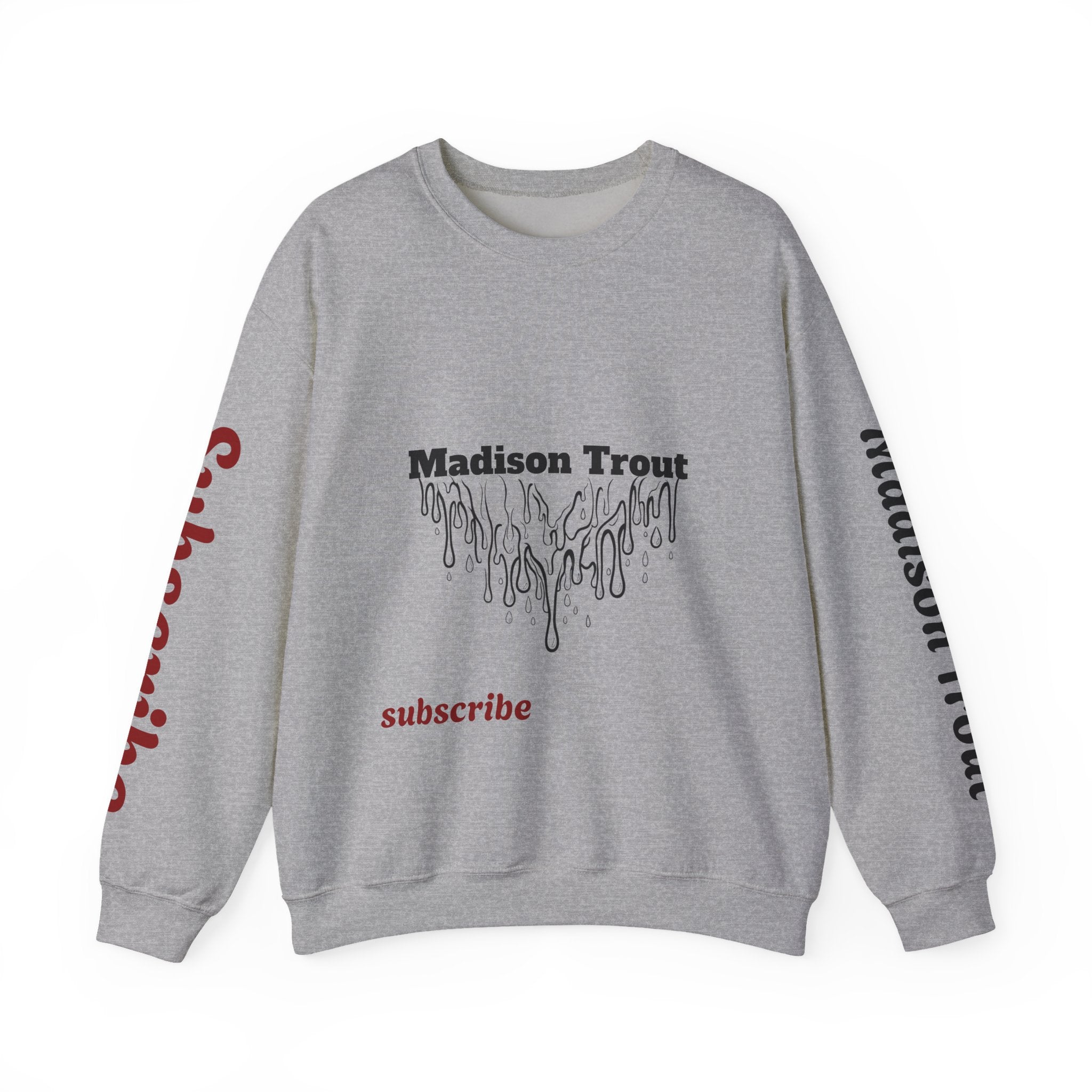 Madison Trout "Subscribe" Crewneck Sweatshirt