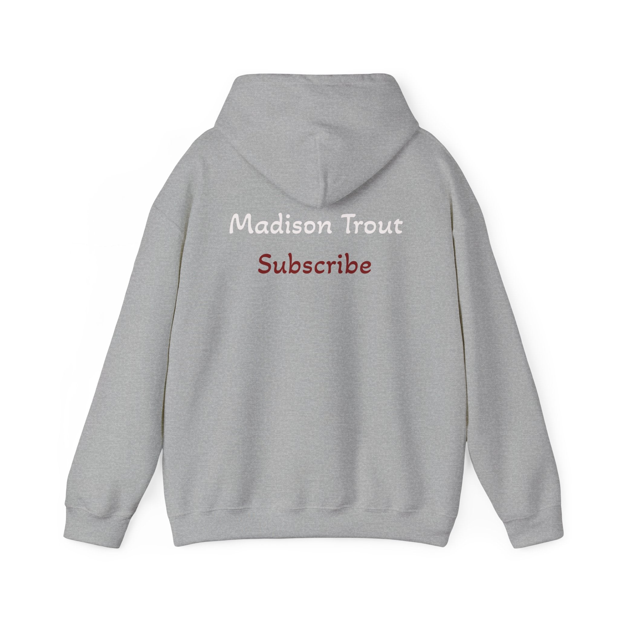 Hoodie — Madison Trout ‘Subscribe’ Photo Logo Pullover