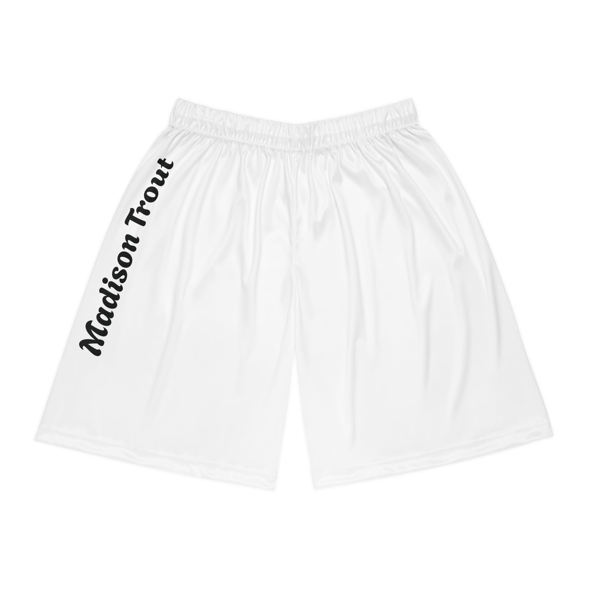 Personalized Basketball Shorts — Custom Name Side Print